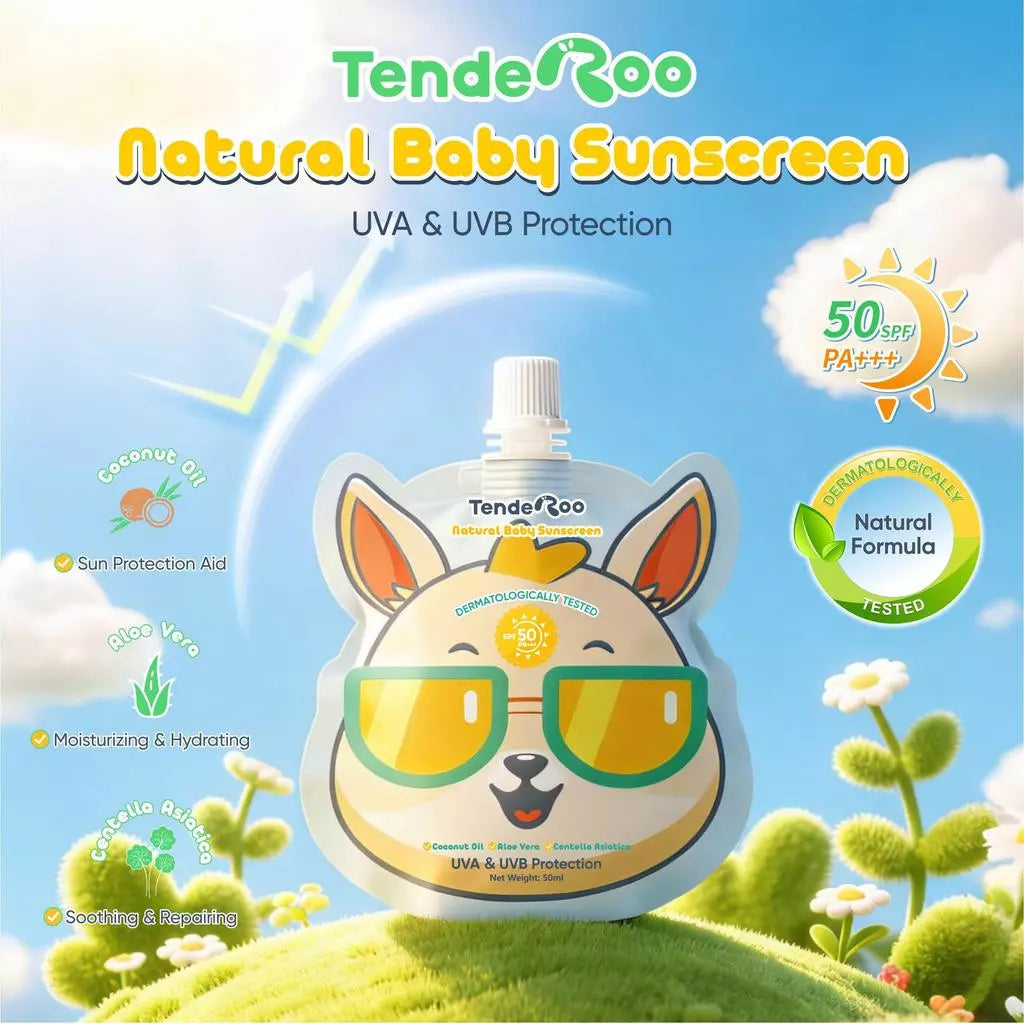Tenderoo Natural Baby Sunscreen SPF50+PA+++ 50ml