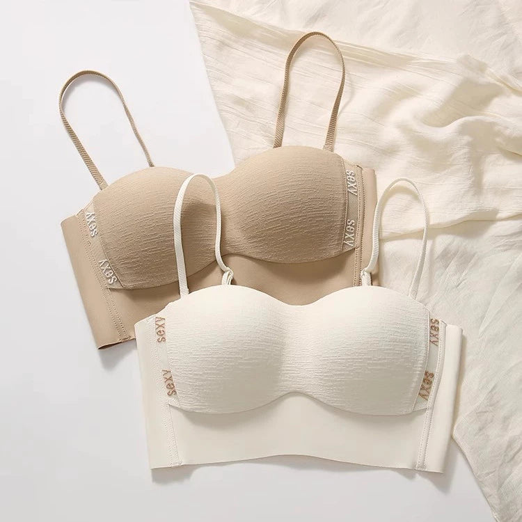 Seamless Soft Sponge Non-Wire Push Up Bra